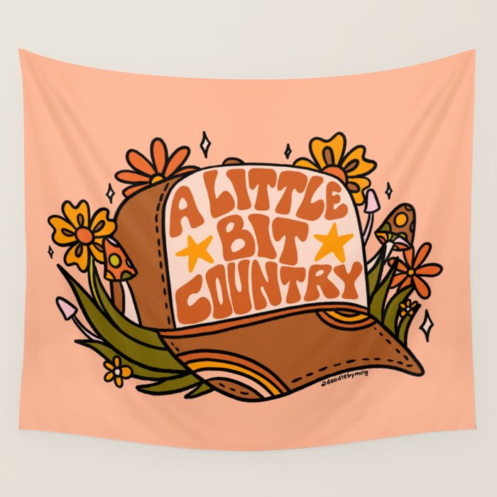 A Little Bit Country Wall Tapestry