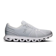 On Running Men's Cloud 6 Wide Shoes - Glacier / White
