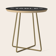 " Art " (Negative) Side Table