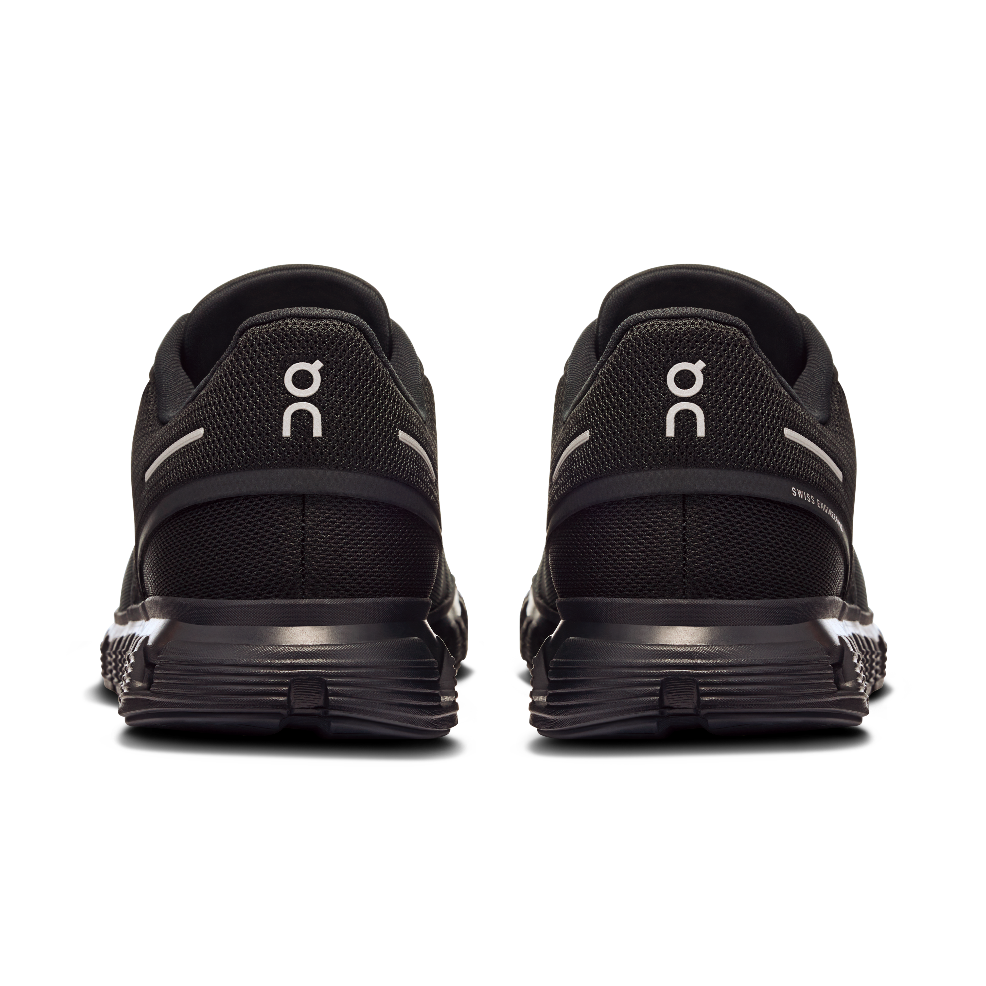 On Running Men's Cloud 6 Wide Shoes - Black / Black