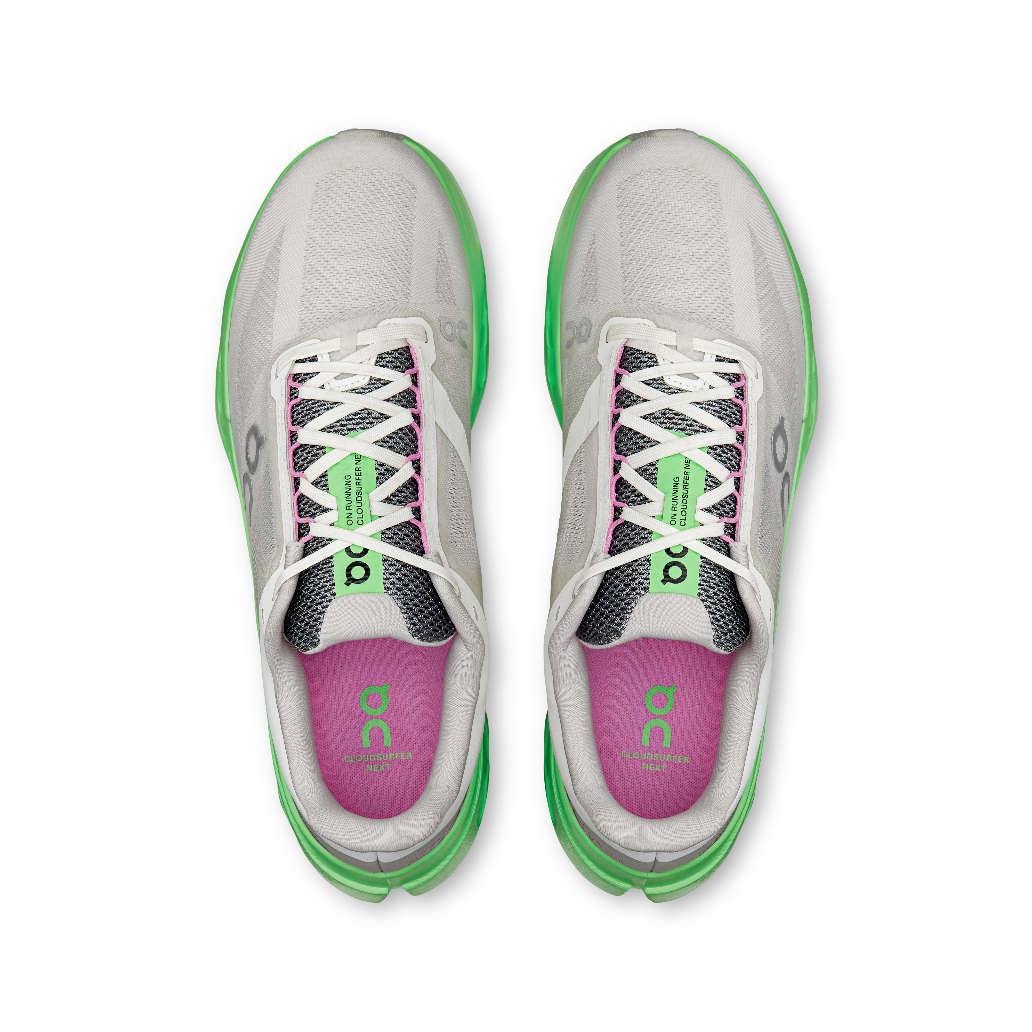 On Running Men's Cloudsurfer Next Shoes - Wolf / Honeydew