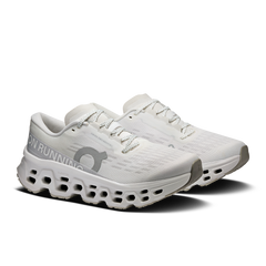 On Running Women's Cloudmonster 3 Shoes - White / Wolf