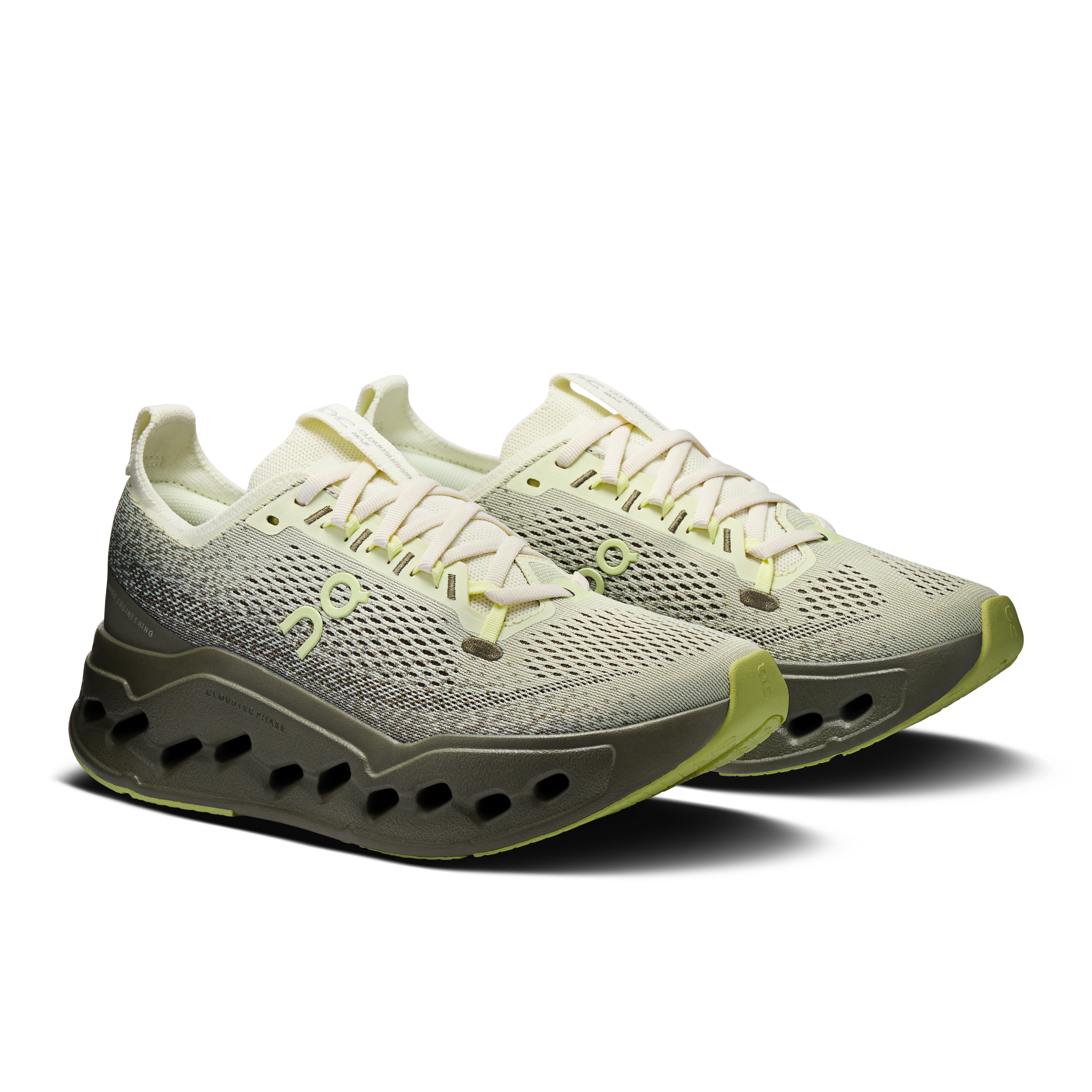 On Running Women's Cloudsurfer Max Shoes - Seedling / Olive