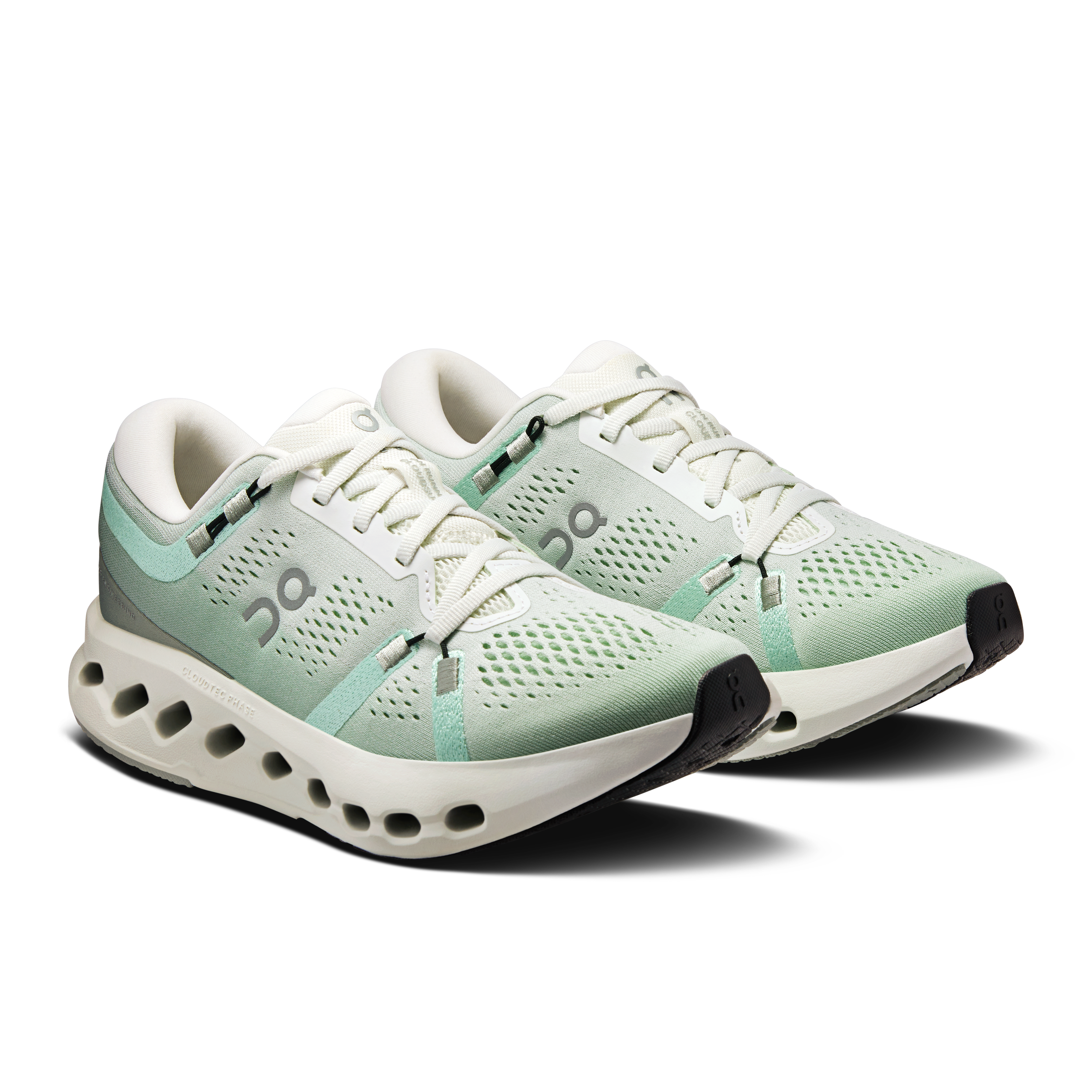 On Running Women's Cloudsurfer 2 Shoes - Ivory / Creek