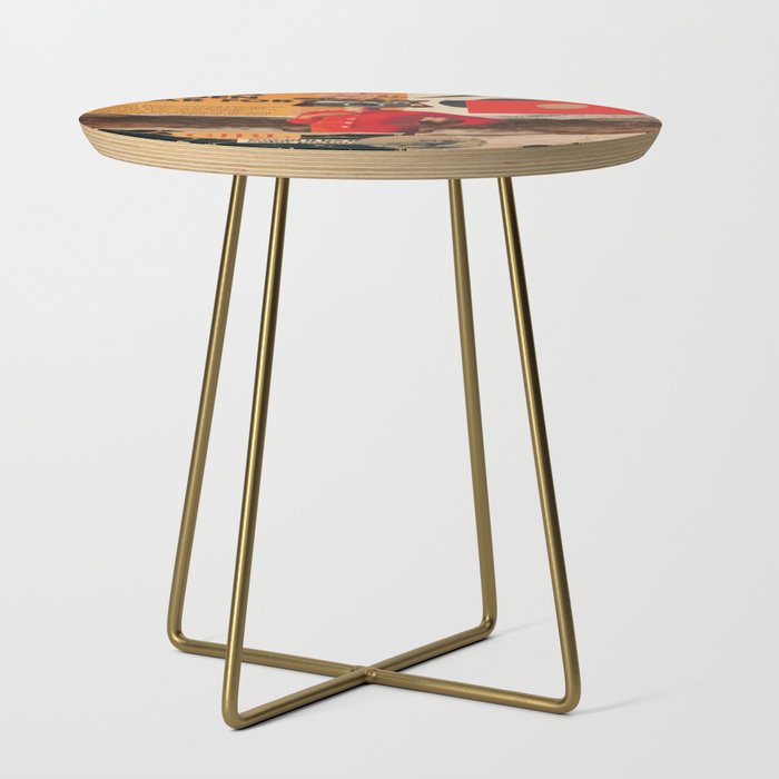 a Golden Year Side Table