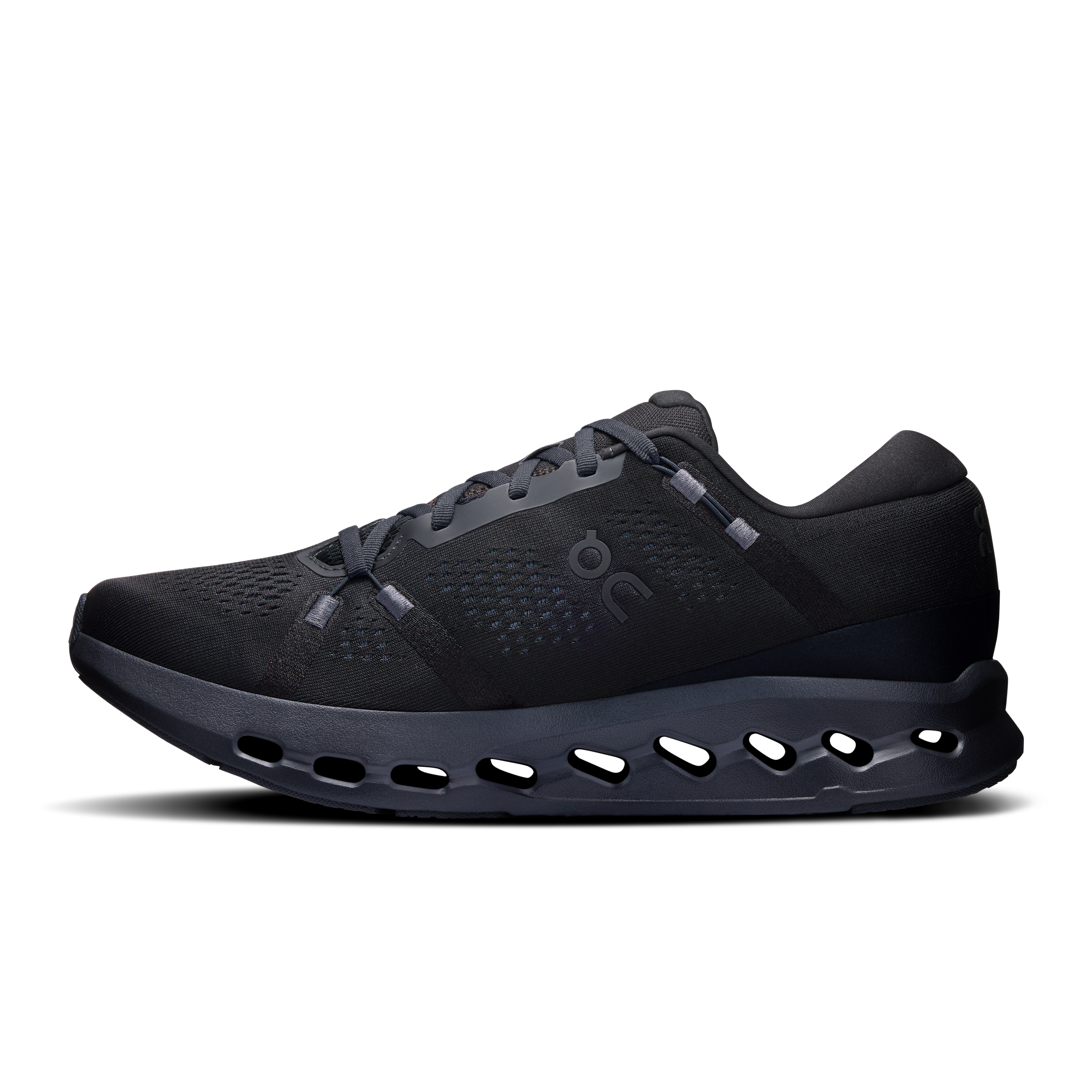 On Running Men's Cloudsurfer 2 Shoes - Black / Black