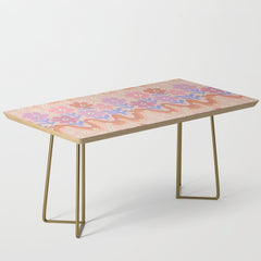 70s Retro Floral vibe Coffee Table