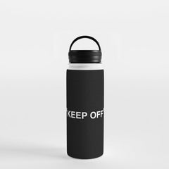 "KEEP OFF" Dark Edition Water Bottle