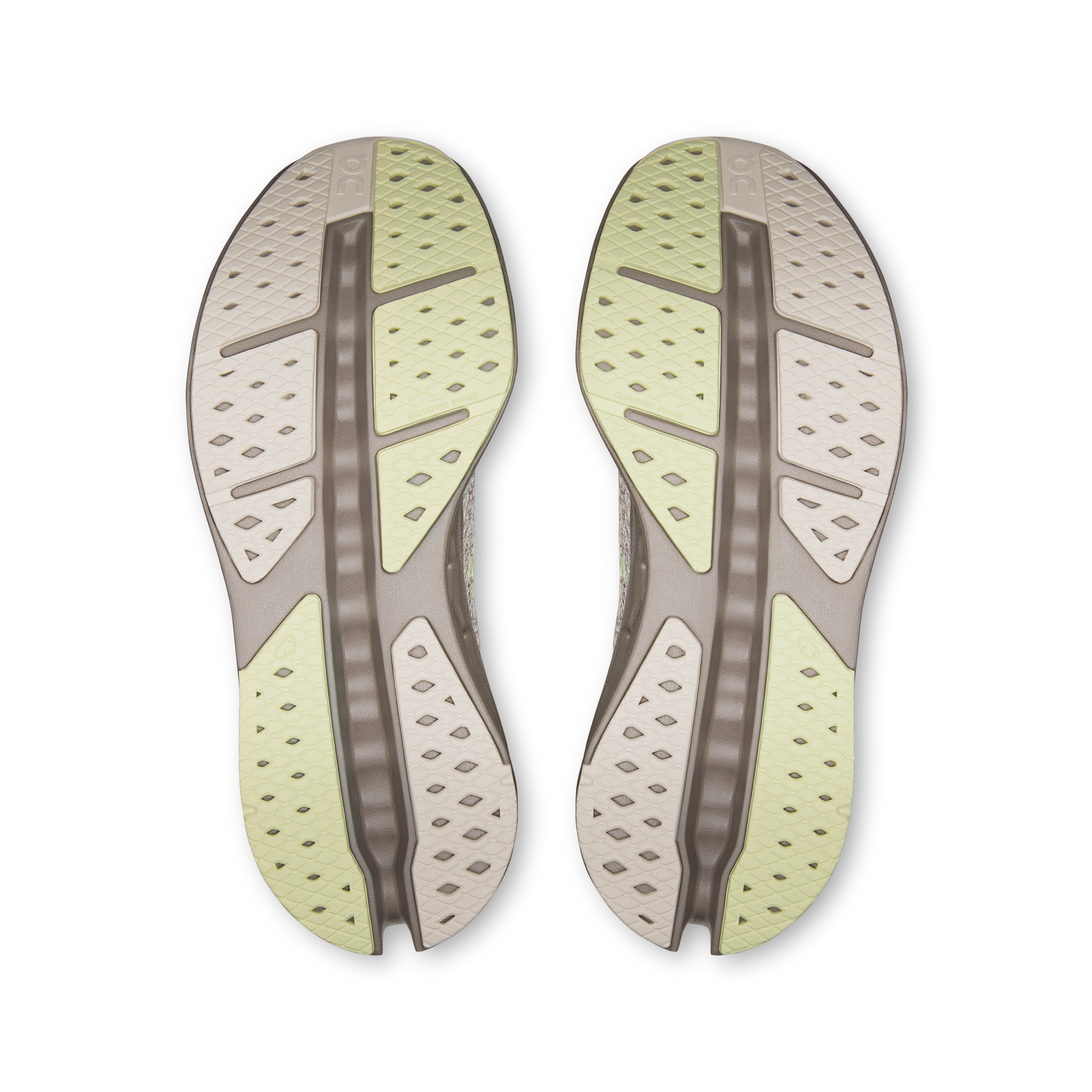 On Running Women's Cloudsurfer Max Shoes - Pelican / Limelight