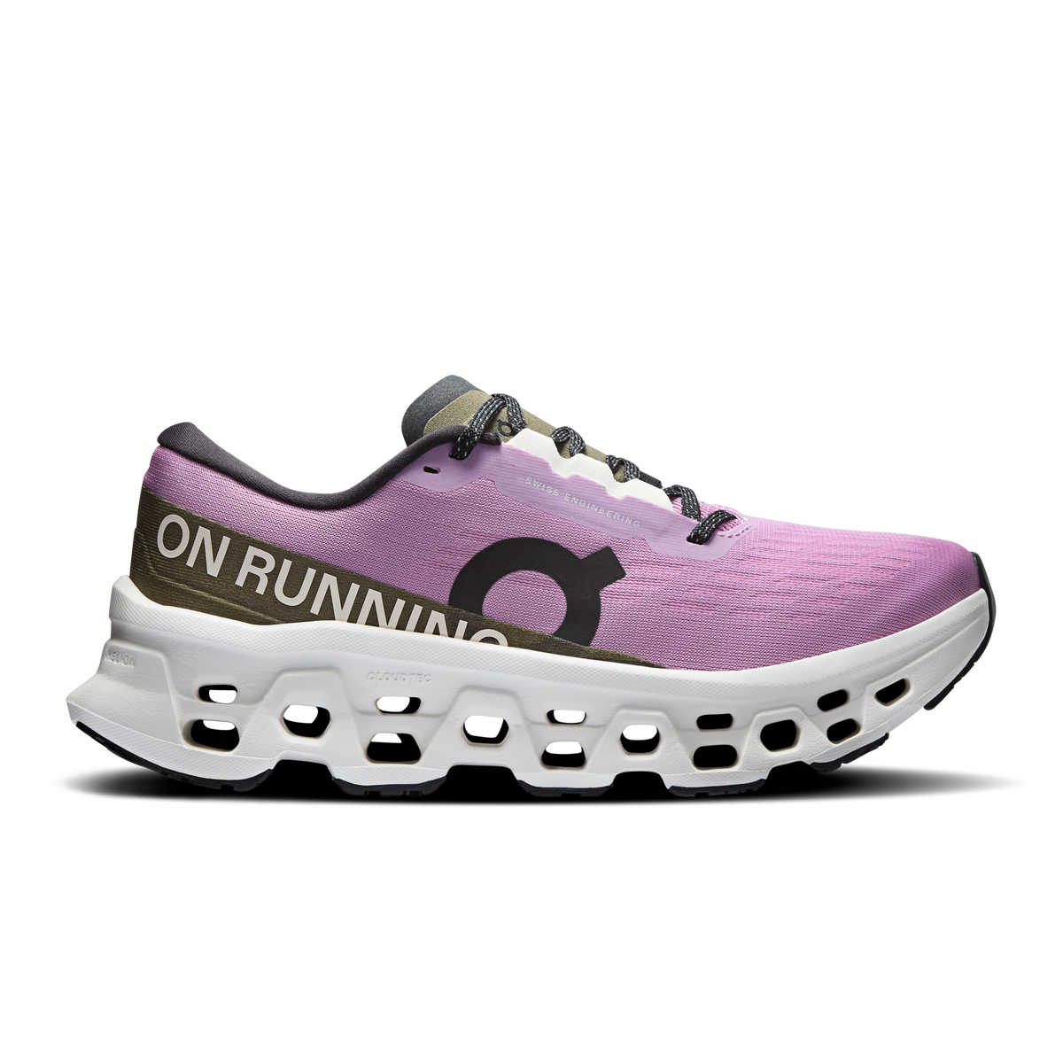 On Running Women's Cloudmonster 3 Shoes - Sakura / Ivory