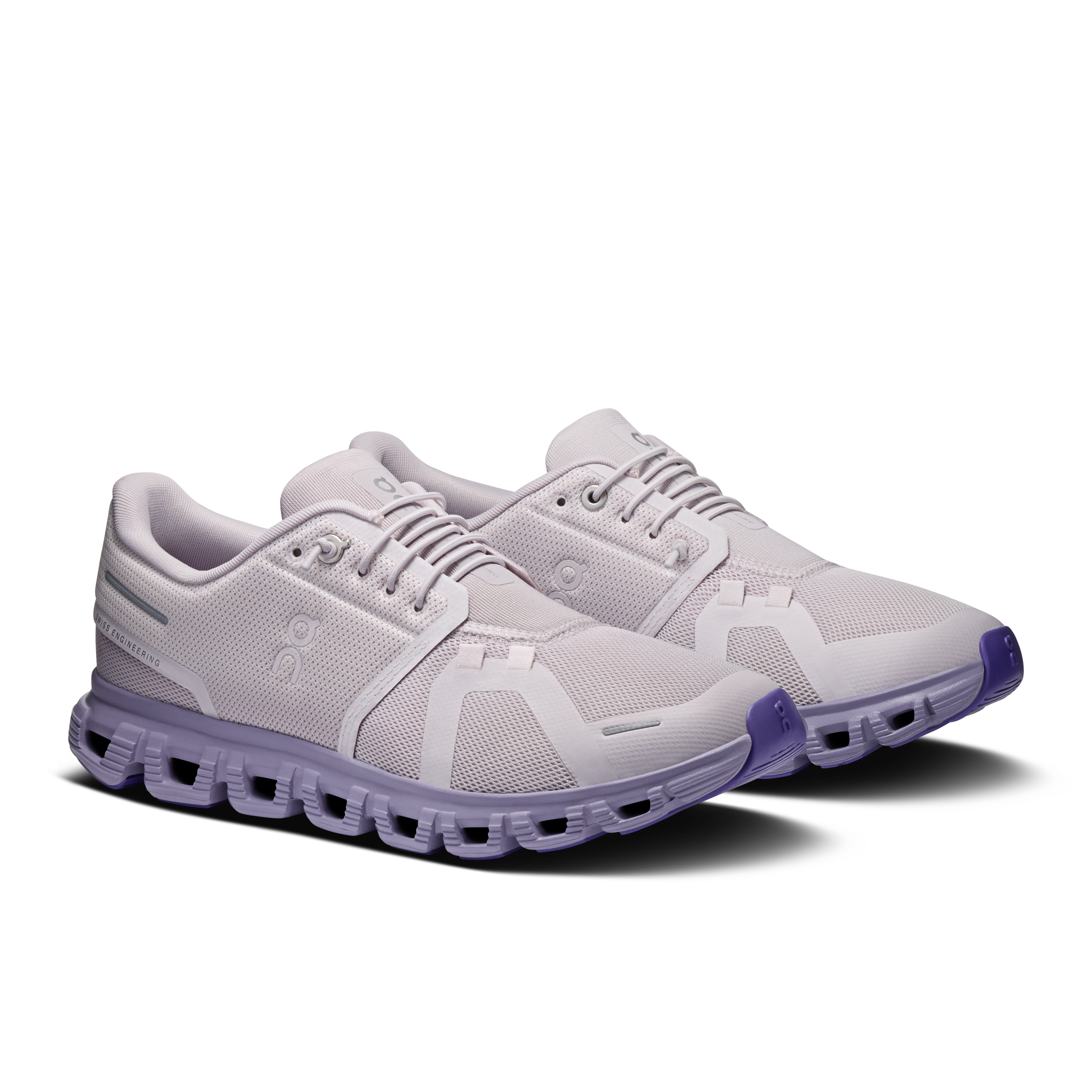 On Running Women's Cloud 6 Shoes - Ether / Tyrian