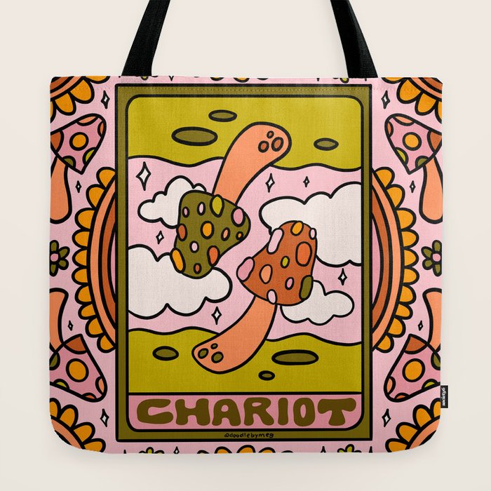 7. Chariot Mushroom Tote Bag