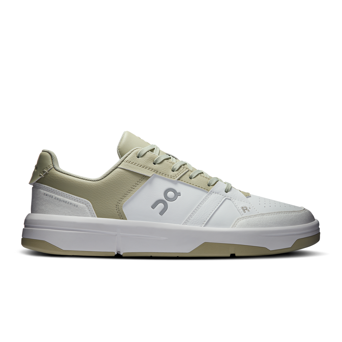 On Running Men's The Roger Clubhouse Shoes - White / Chalk