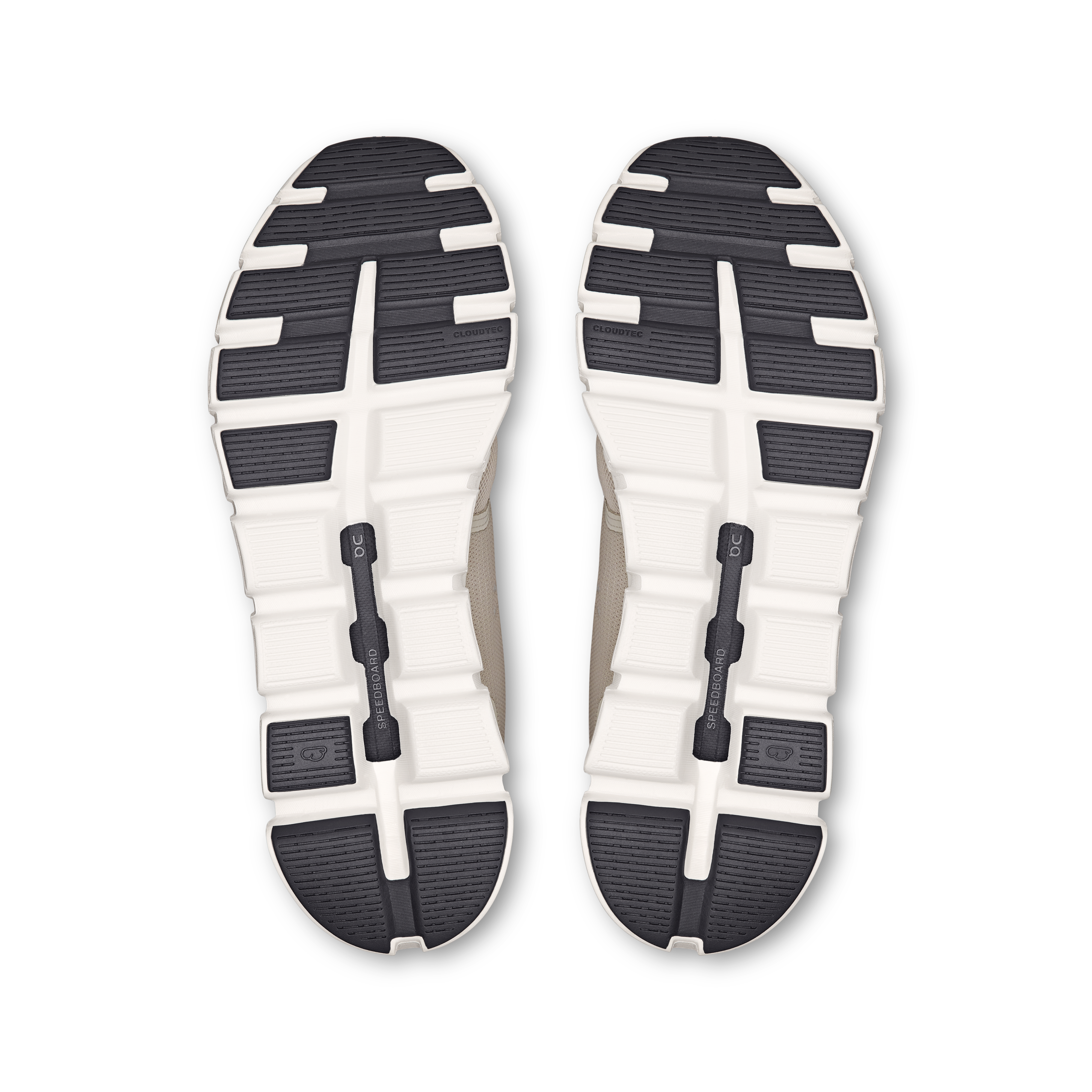 On Running Men's Cloud 6 Shoes - Pearl / White