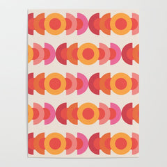 70's pattern no1 Poster