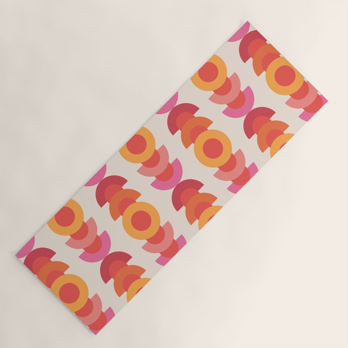 70's pattern no1 Yoga Mat
