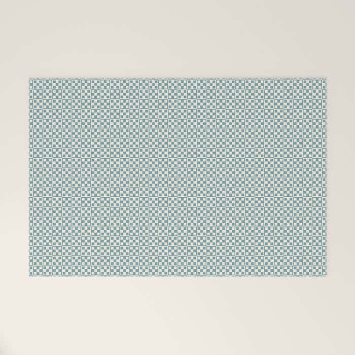 5 Checkers Welcome Mat