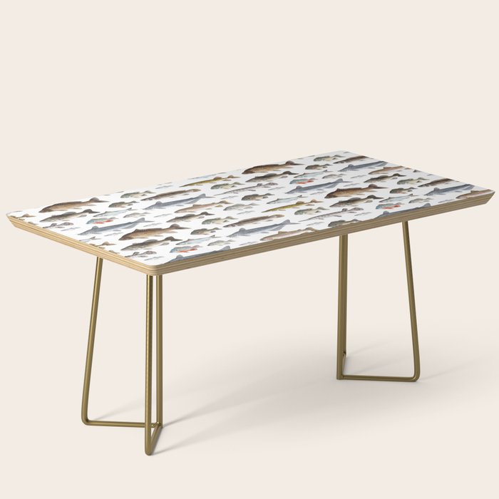 A Few Freshwater Fish Coffee Table