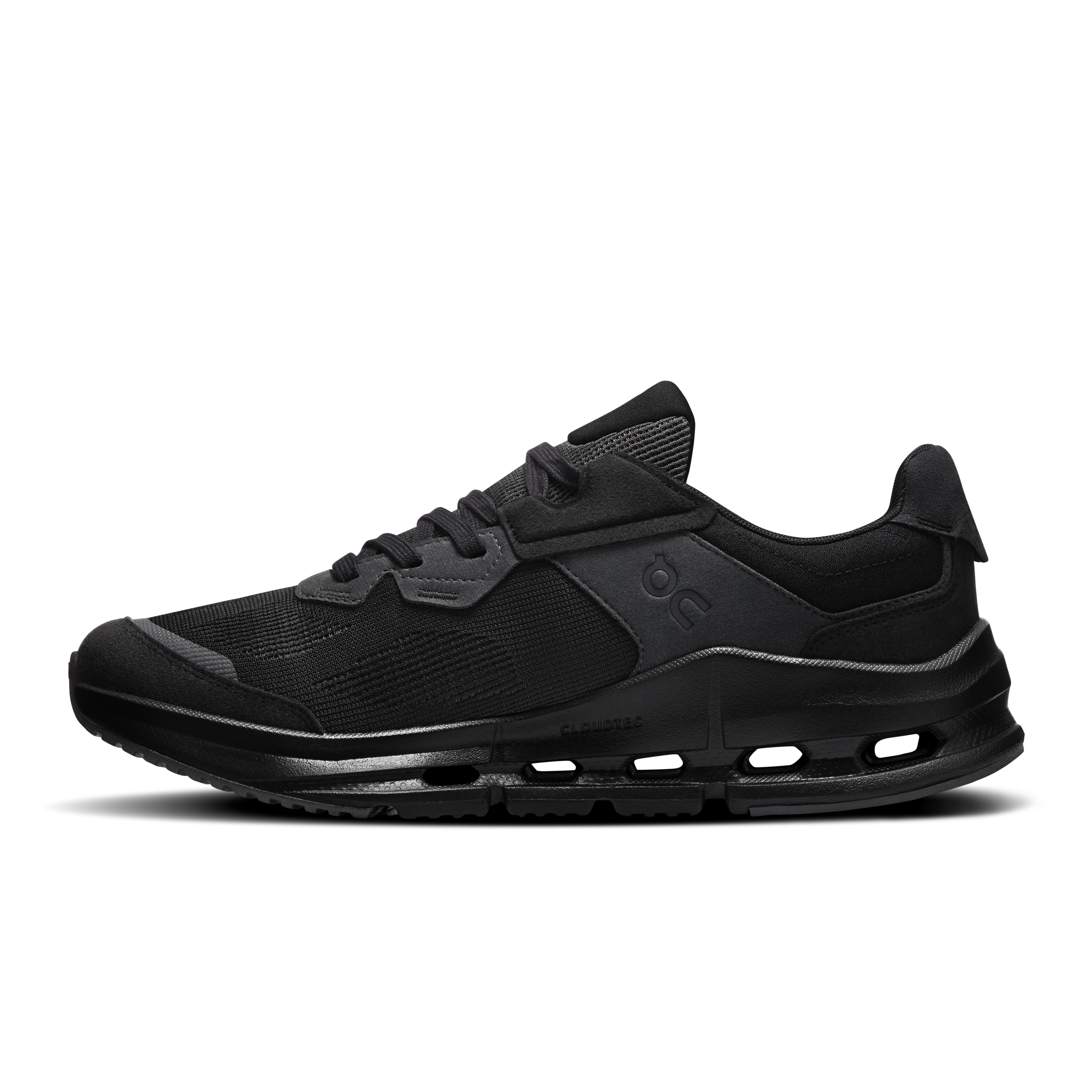 On Running Men's Cloudnova Rift Shoes - Black / Black