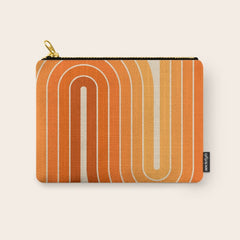 70s Retro Vintage Style Minimal Design 553 Carry All Pouch