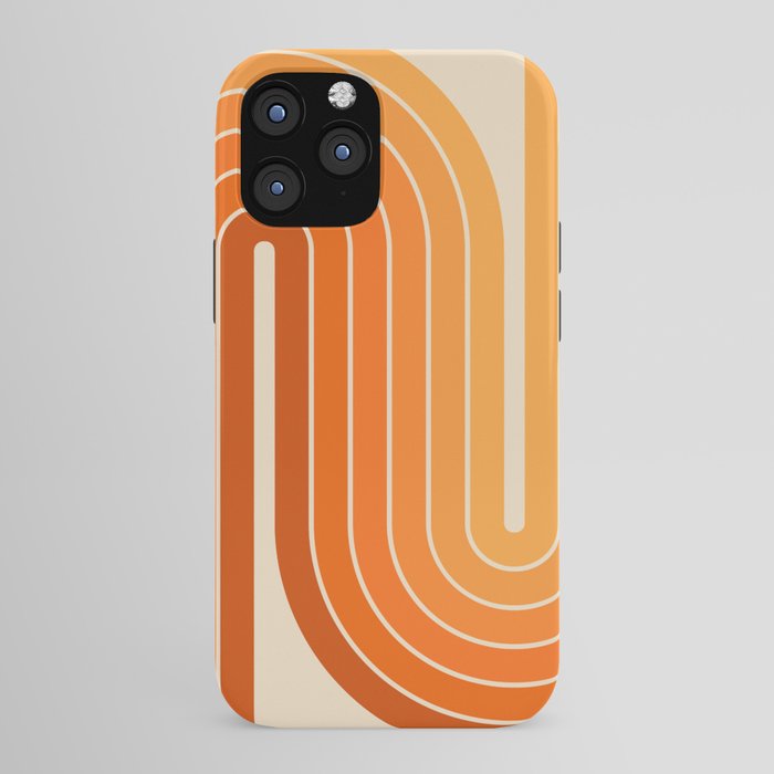 70s Retro Vintage Style Minimal Design 553 iPhone Case