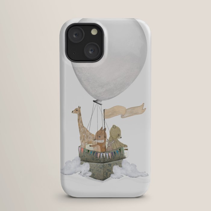 a little balloon adventure iPhone Case