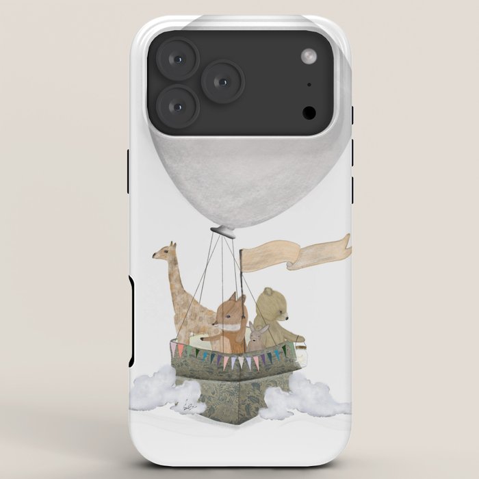 a little balloon adventure iPhone Case