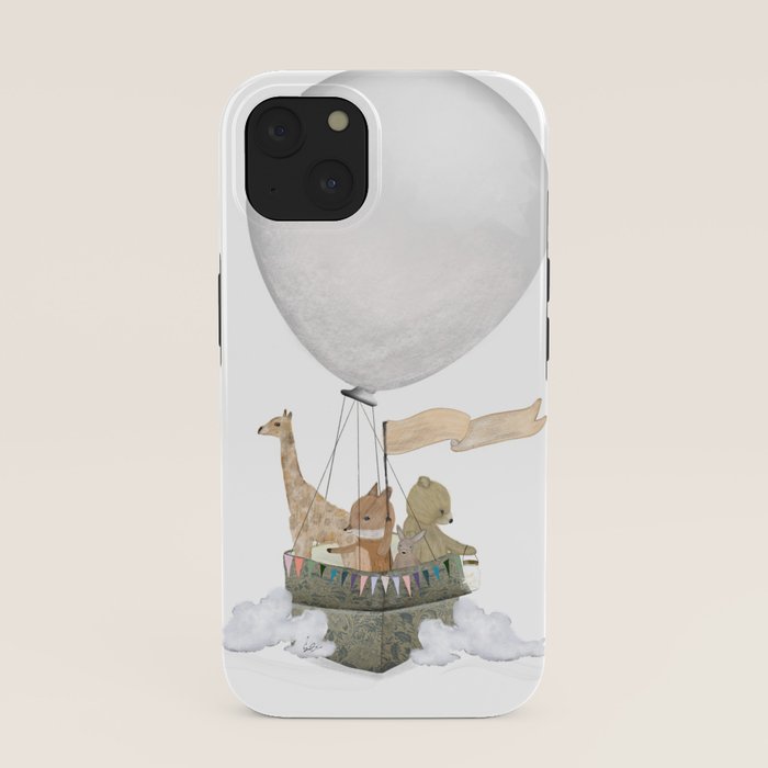a little balloon adventure iPhone Case