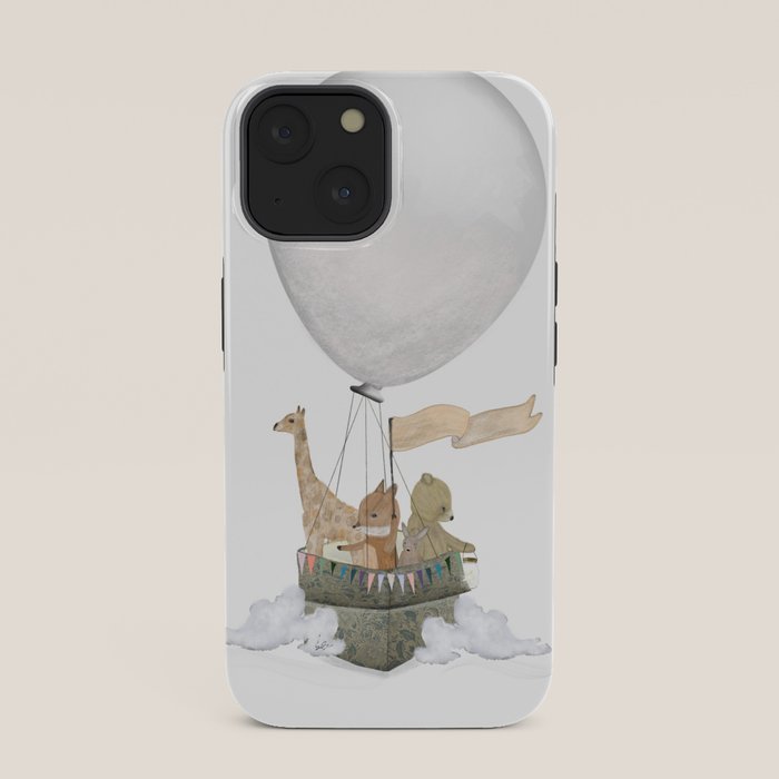 a little balloon adventure iPhone Case