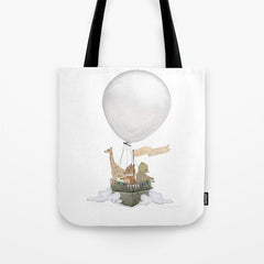a little balloon adventure Tote Bag
