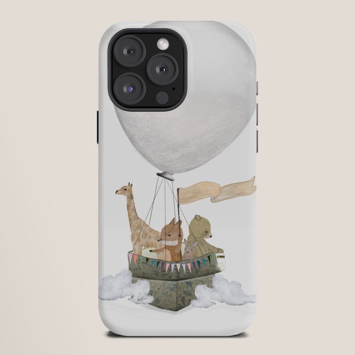 a little balloon adventure iPhone Case
