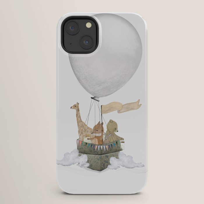 a little balloon adventure iPhone Case