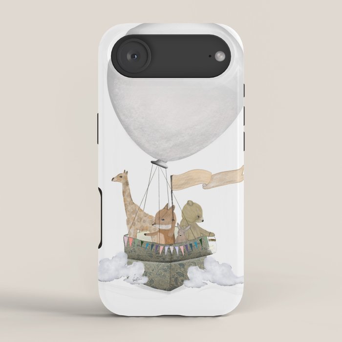 a little balloon adventure iPhone Case