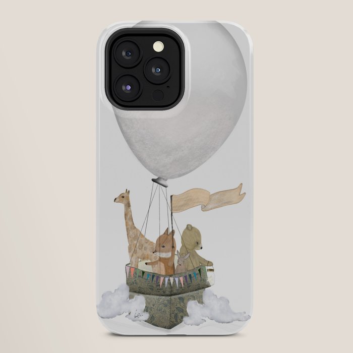a little balloon adventure iPhone Case
