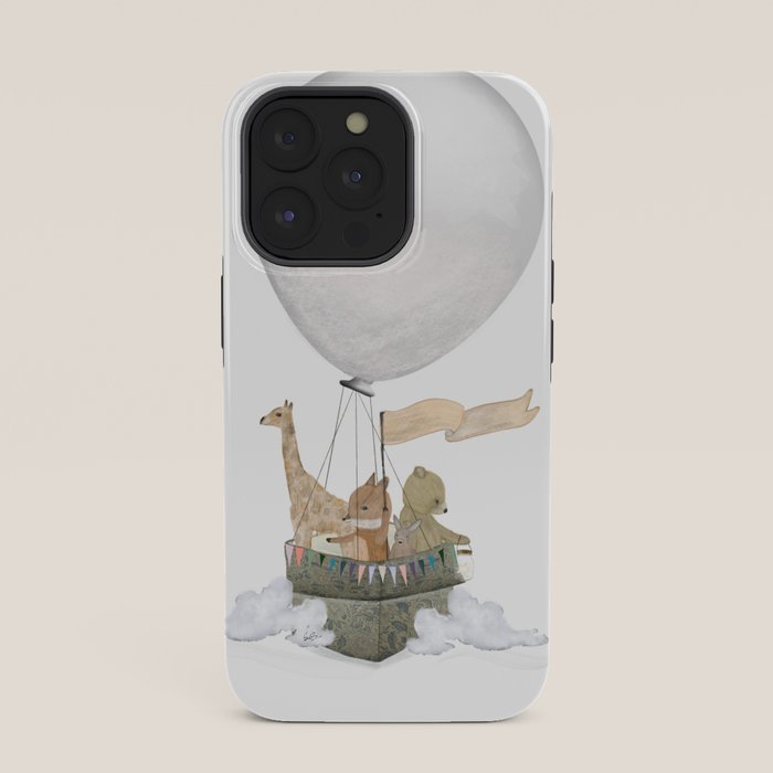 a little balloon adventure iPhone Case