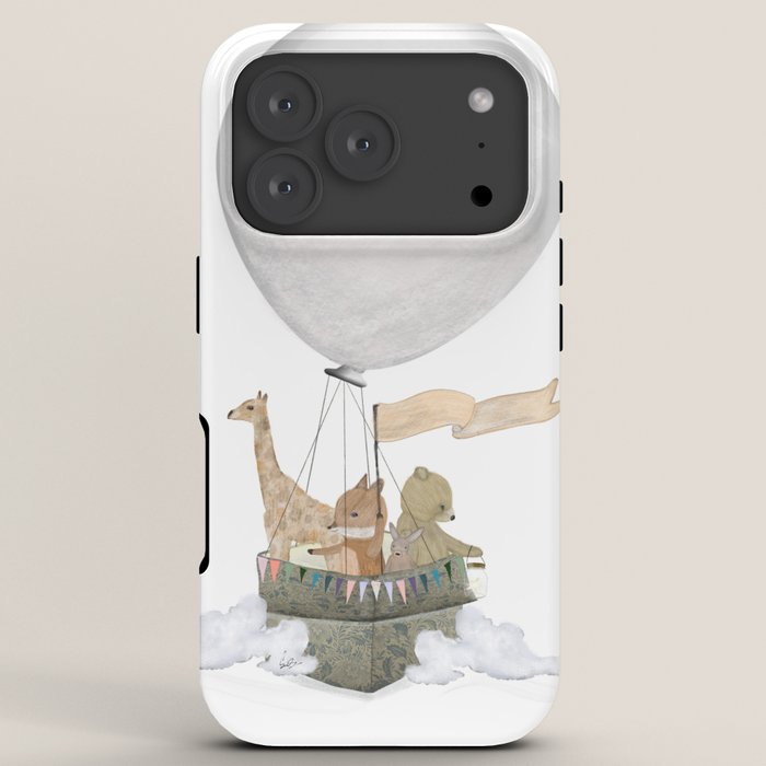 a little balloon adventure iPhone Case