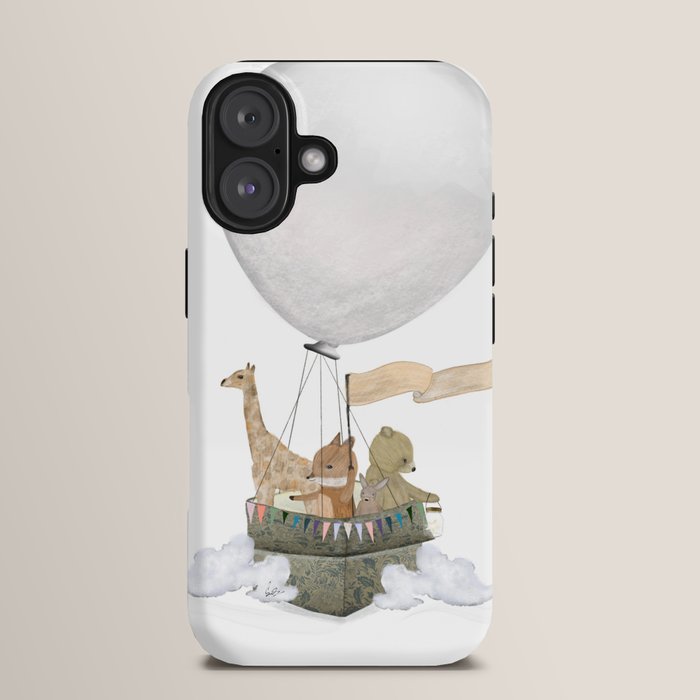 a little balloon adventure iPhone Case