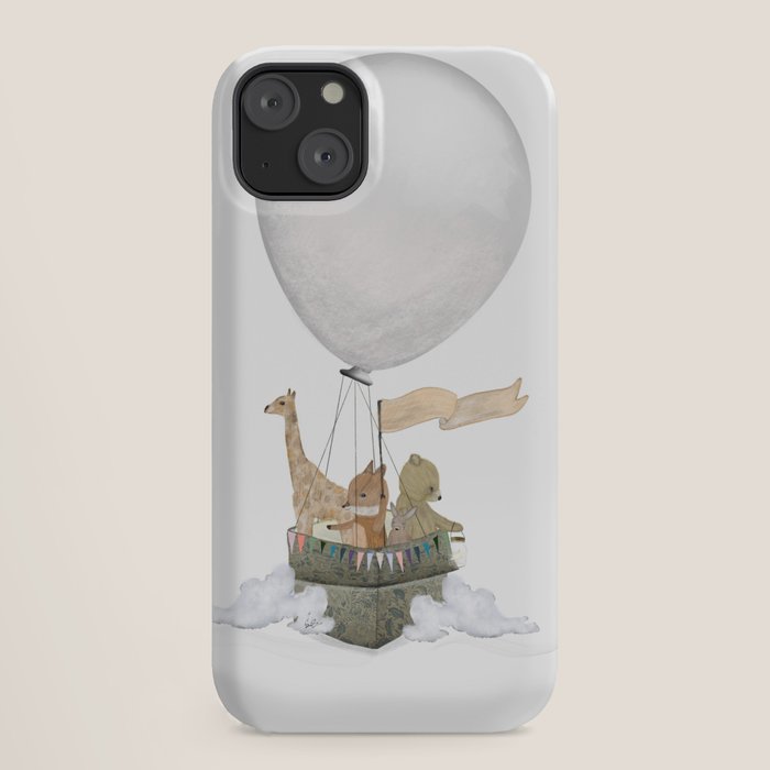a little balloon adventure iPhone Case