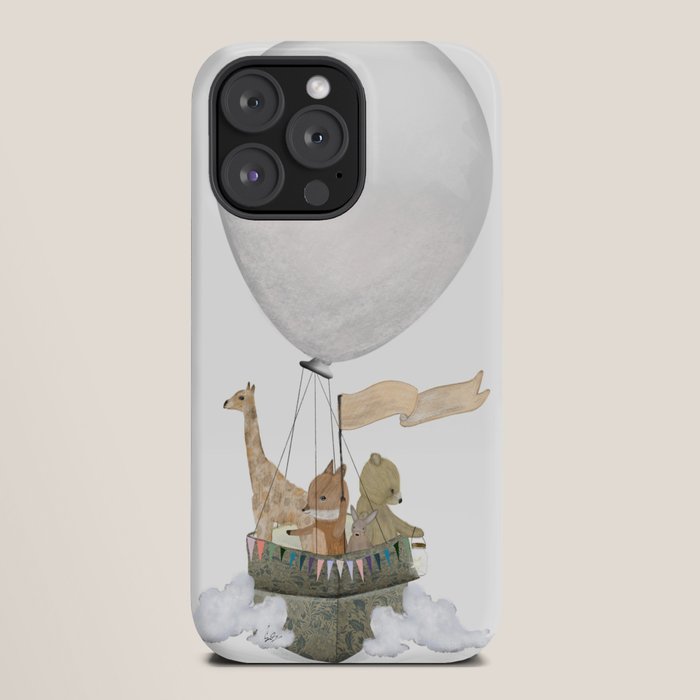 a little balloon adventure iPhone Case