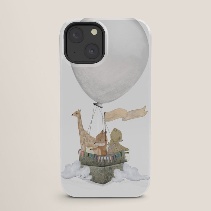 a little balloon adventure iPhone Case