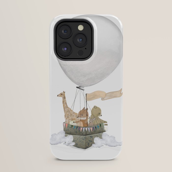 a little balloon adventure iPhone Case