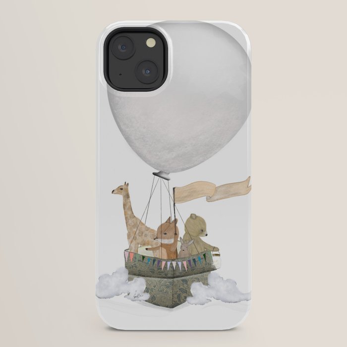 a little balloon adventure iPhone Case
