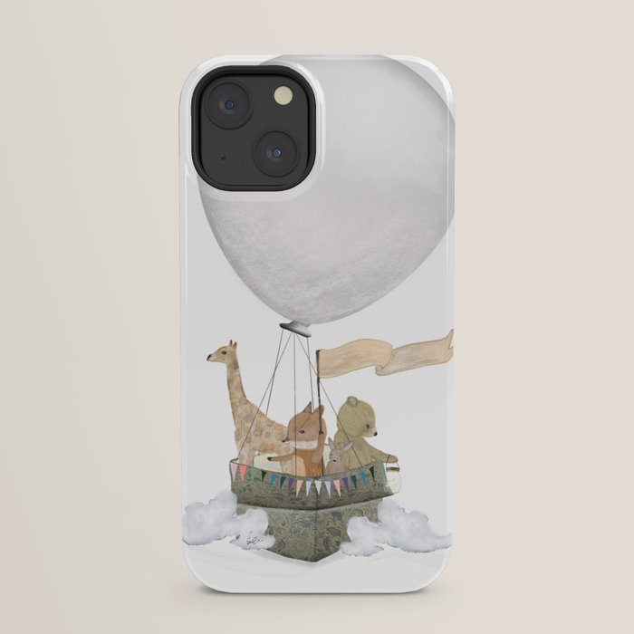a little balloon adventure iPhone Case