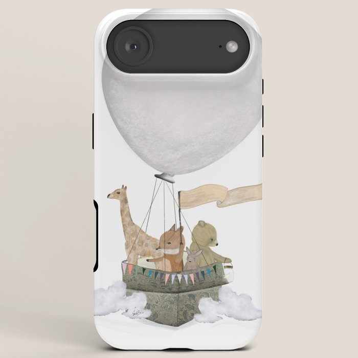 a little balloon adventure iPhone Case