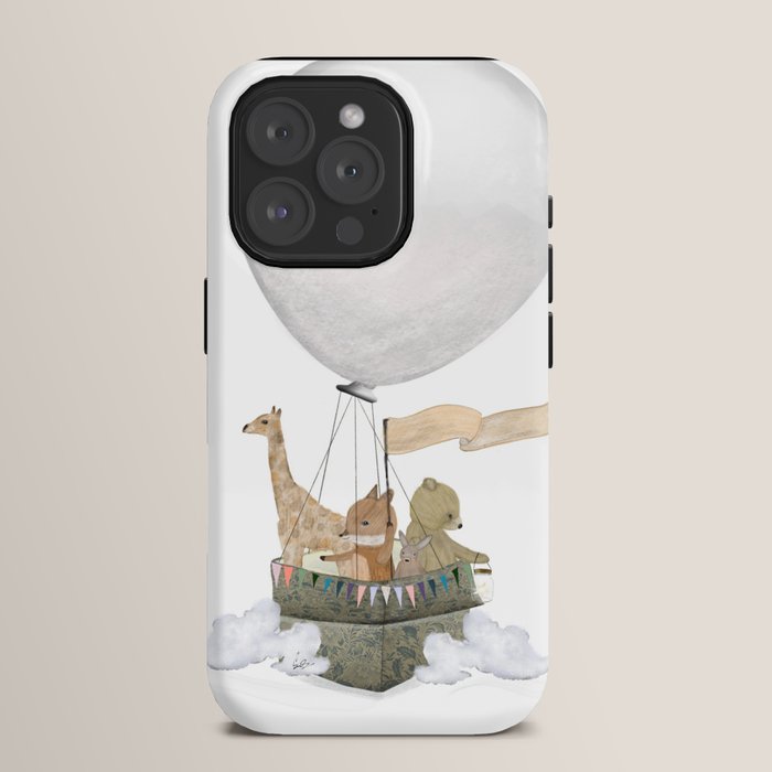 a little balloon adventure iPhone Case
