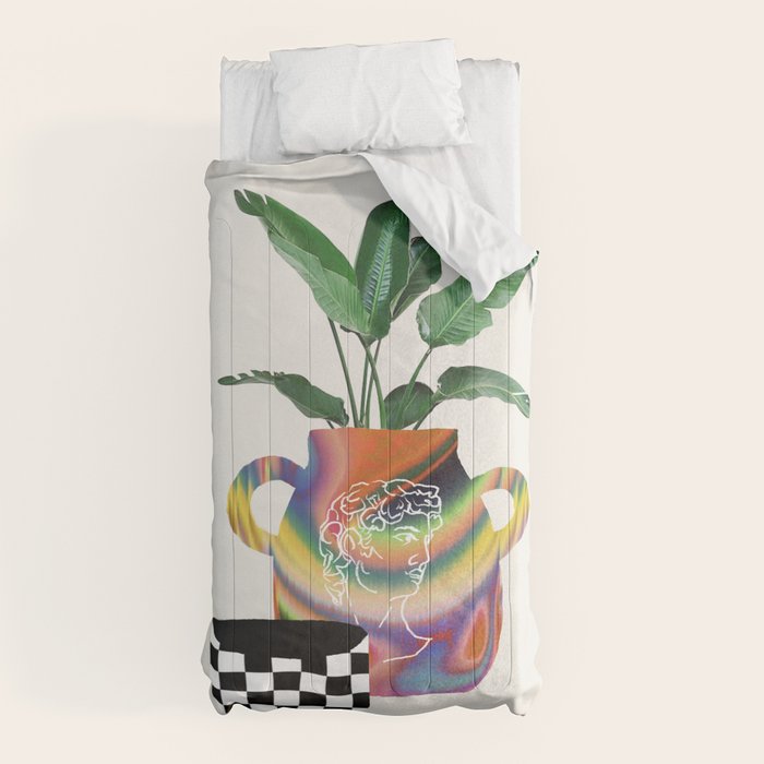 A house plant / Still life Comforter