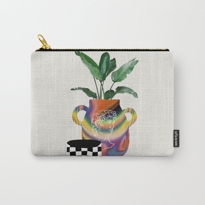 A house plant / Still life Carry All Pouch