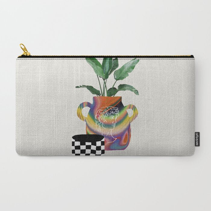 A house plant / Still life Carry All Pouch
