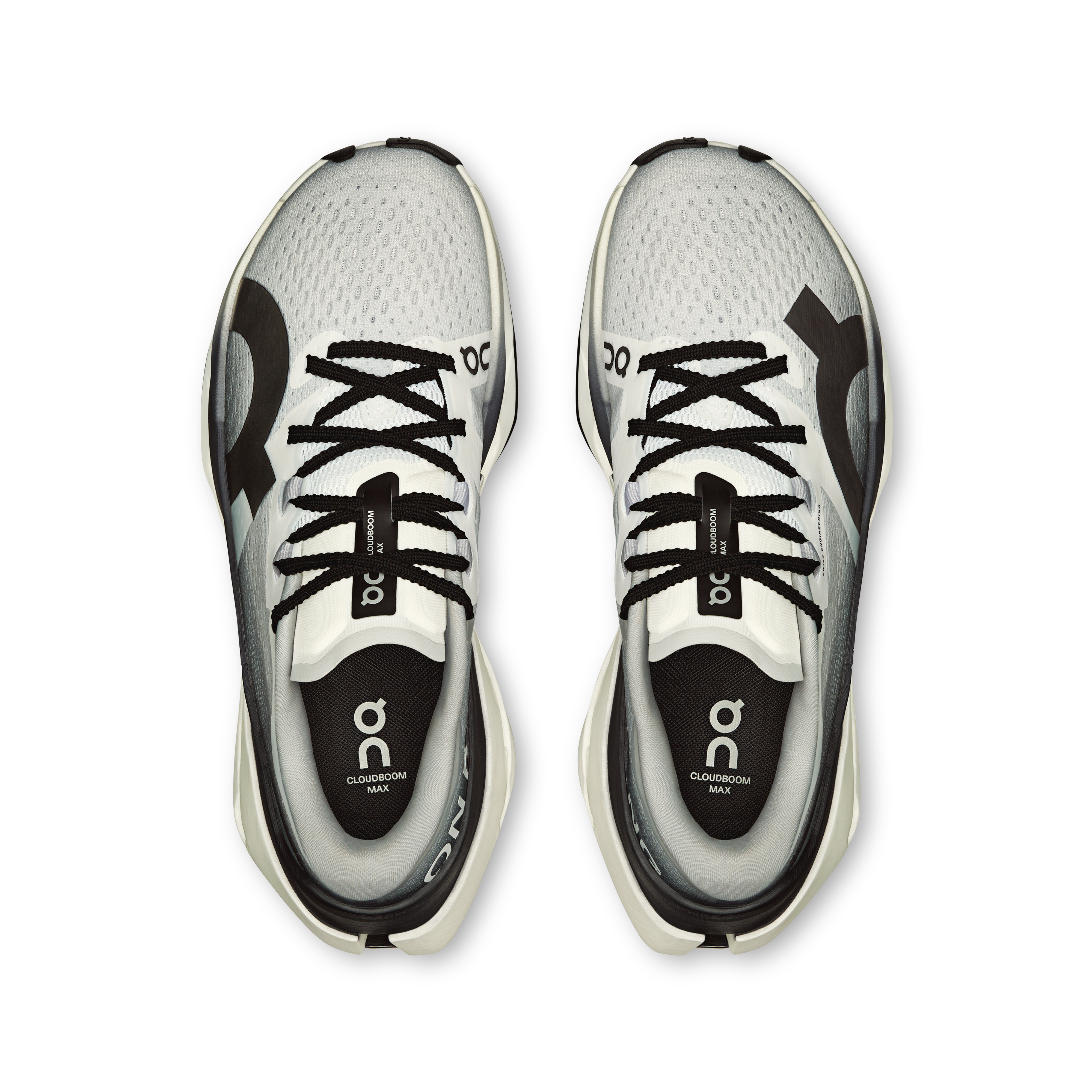 On Running Women's Cloudboom Max Shoes - White / Black