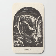 "Lone Man" by Rockwell Kent (1919) Bath Mat